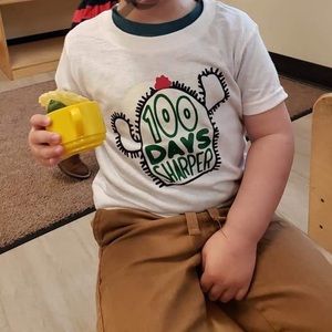 Custom 100 days of school shirt